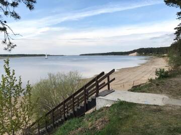 Фото номера Дом с 2 спальнями Дома для отпуска River Side House г. Vārnu Krogs 25